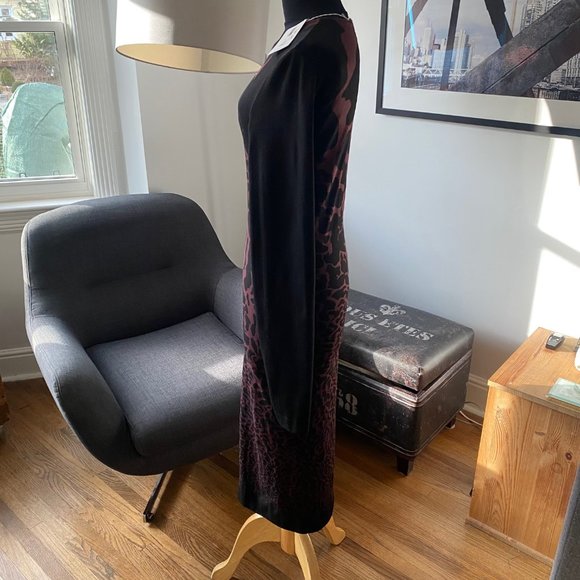 Wolford 50776 Leo Seamless Dress Chateau/Black ( M ) NTW - Picture 8 of 13